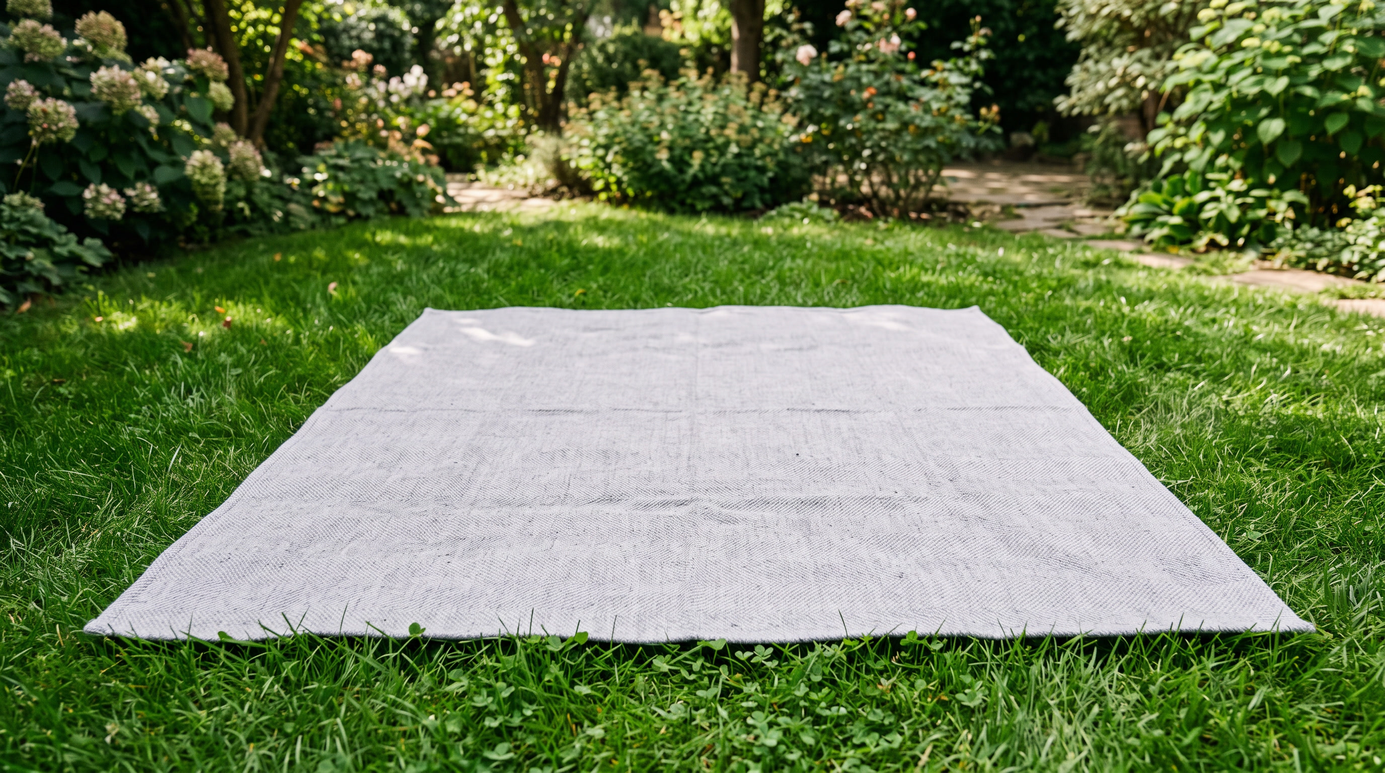 Plaid d'extérieur : bien le choisir pour jardin et pique-nique Image