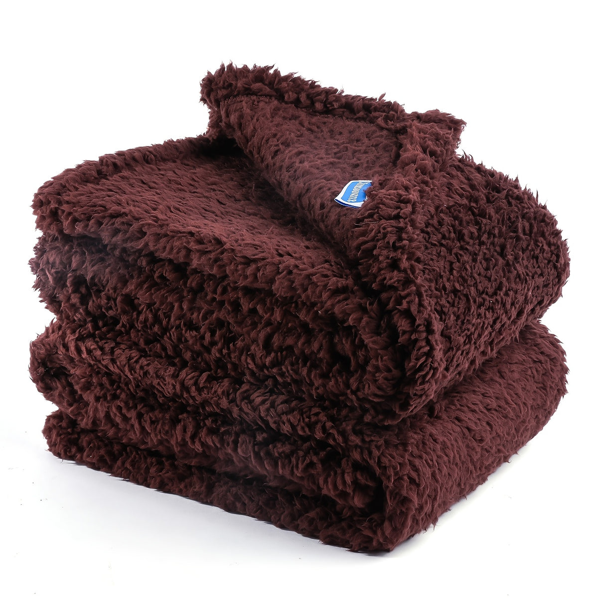 Couverture peluche pour animaux café Image