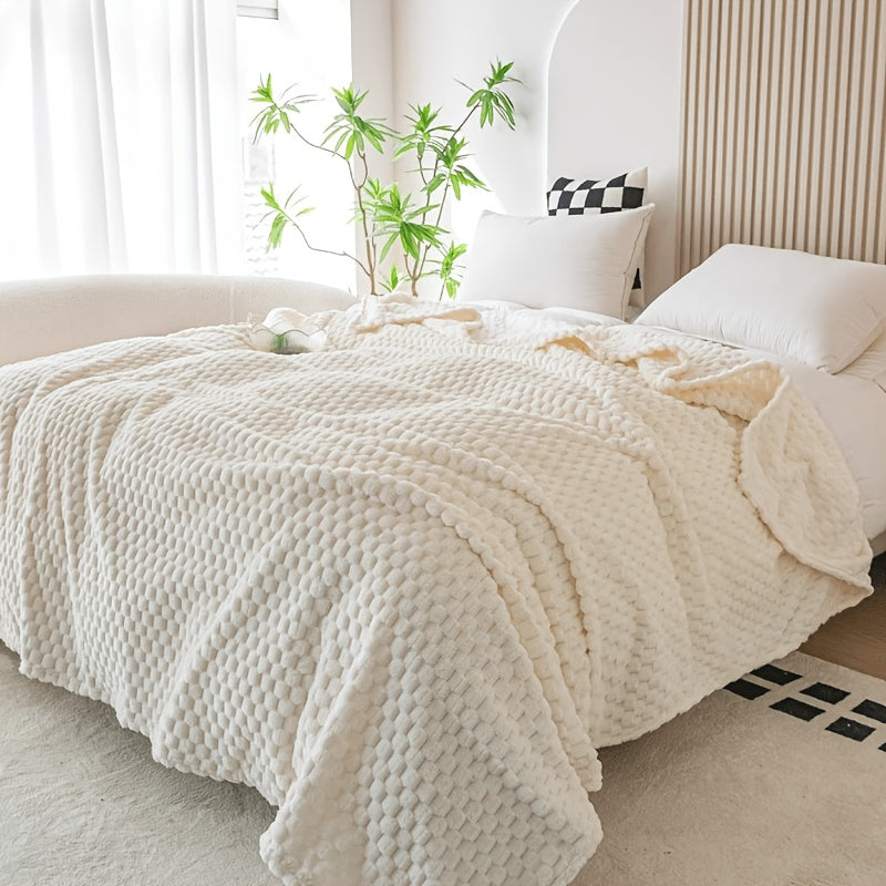 Plaid en peluche multi-usage