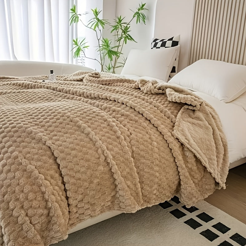 Plaid en peluche multi-usage