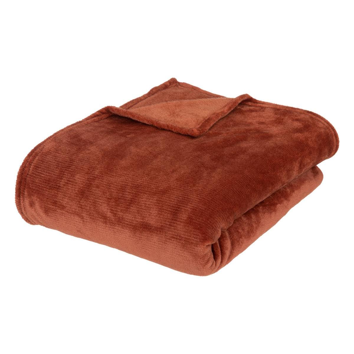 Plaid en flanelle terracotta Image