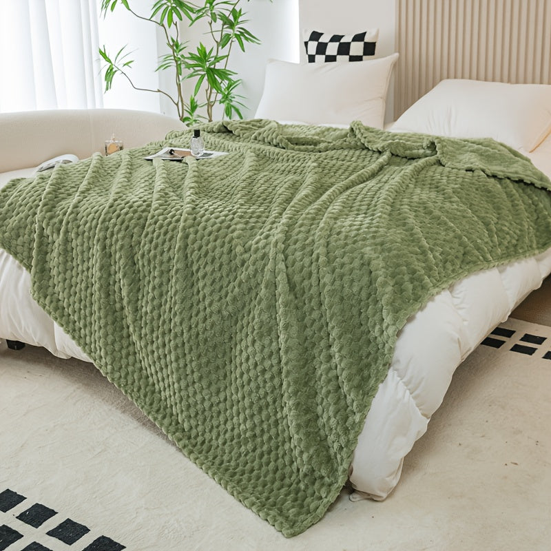 Plaid en peluche multi-usage