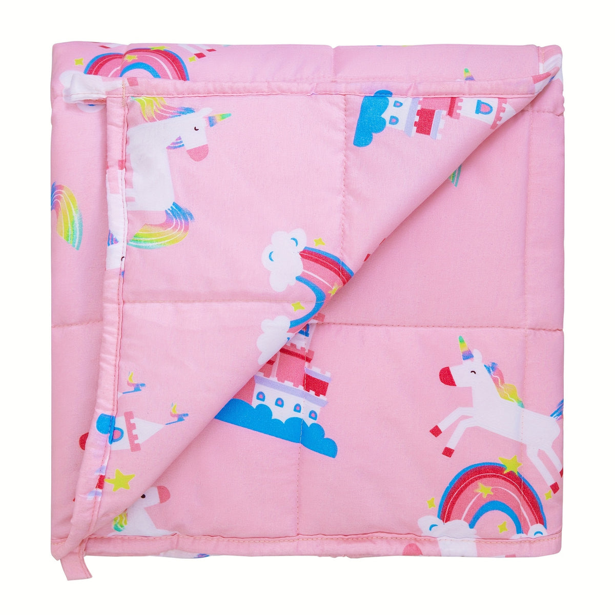 Couverture lestée enfant – motif licorne