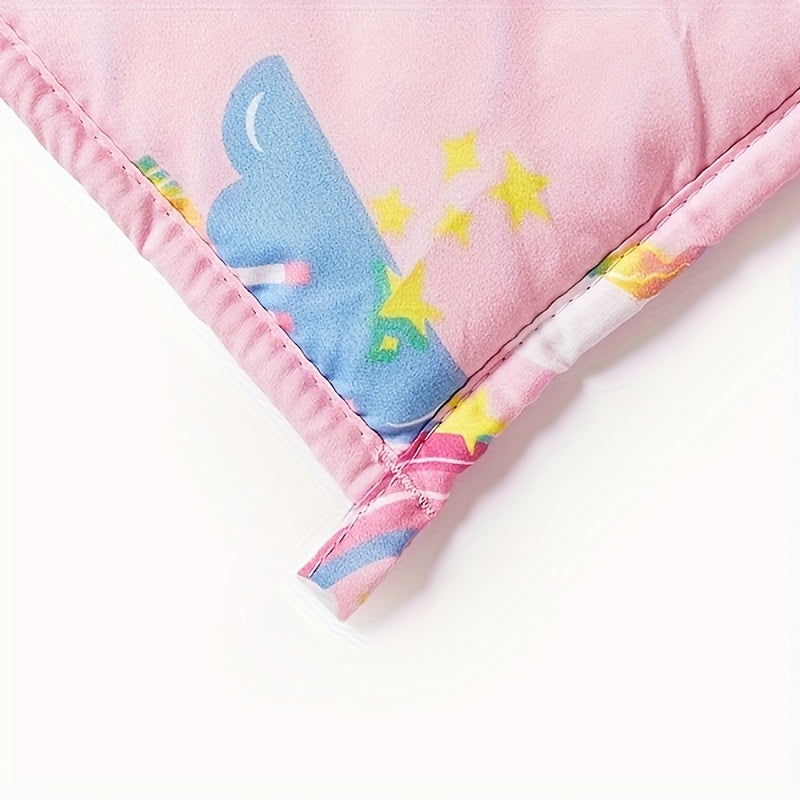 Couverture lestée enfant multi-motifs – Rose Image