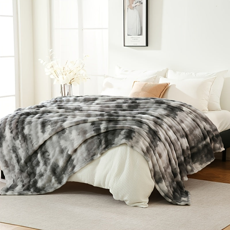 A TieDye Bedspread That Is Cozy And Soft Perfect for Use As Decor Throw Blankets for The Sofa Shawls Or Warm Coverings