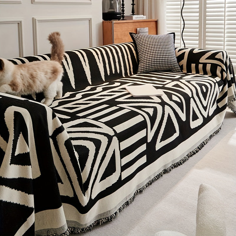 1pc Boho Style Sofa Cover Anti Pet Scratch Couch Cover Y NonSlip Sofa Slipcover Furniture Protector for Bedroom Living Room Home Decor Couch Cover Blanket Sofa Cover Blanket Sofa Throw Blanket