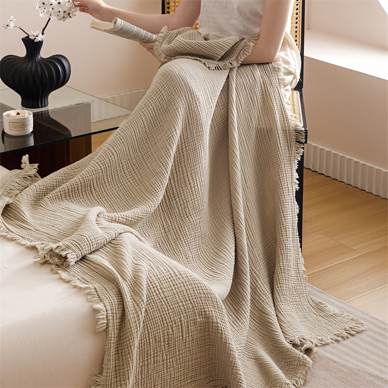 100 Cotton 6Layer Gauze Blanket Suitable for Various Scenes
